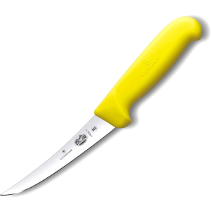 Кухонний ніж Victorinox Fibrox обвалочний 120 мм Yellow (5.6608.12) ТОП в Полтаві