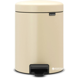 Відро для сміття Brabantia Pedal Bin 5 л Almond (112423)