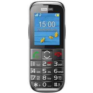 Мобільний телефон Maxcom MM720 Black ТОП в Полтаві