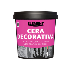 Декоративний воск CERA DECORATIVA ELEMENT DECOR 1 л ТОП в Полтаве