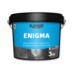 Декоративное покрытие ENIGMA ELEMENT DECOR 3 кг ТОП в Полтаве