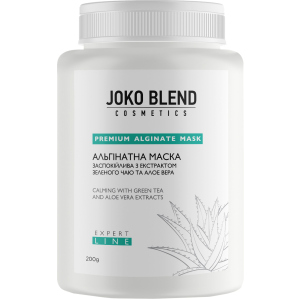 Альгинатная маска Joko Blend успокаивающая с экстрактом зеленого чая и алоэ вера 200 г (4823109401891) ТОП в Полтаве