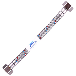 Шланг водопроводный RUBINETA 1/2"x1/2" 300 см В-В гибкий 610300 в Полтаве