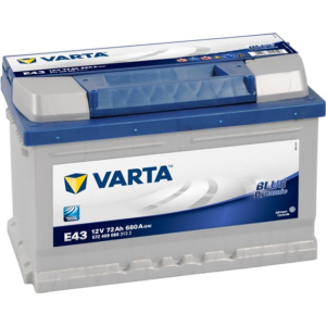 Автомобильный аккумулятор Varta Blue Dynamic 72А Ев (-/+) E43 (680EN) (572409068) лучшая модель в Полтаве