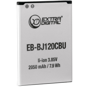 Акумулятор ExtraDigital Samsung EB-BJ120CBU 2050 mAh (BMS6478) ТОП в Полтаві