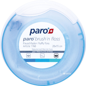 Зубна нитка та щітка суперфлос Paro Swiss brushn floss 20 x 15 см (7610458017609) в Полтаві