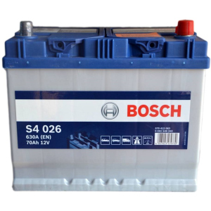 Автомобільний акумулятор Bosch 70Аh (-/+) ASIA Євро S4026 (630EN) (0 092 S40 260) в Полтаві