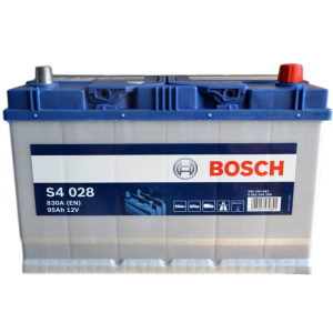 Автомобільний акумулятор Bosch 95Аh (-/+) ASIA Євро S4028 (830EN) (0 092 S40 280) в Полтаві