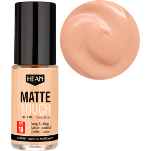 Основна основа Hean Matte Touch foundation 003 теплий бежевий 30 мл (5907474472317) краща модель в Полтаві