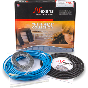 Тепла підлога Nexans TXLP/2R двожильний кабель 1500 Вт 8.8 - 11.0 м2 (20030017) краща модель в Полтаві