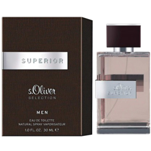 Туалетная вода для мужчин s.Oliver Superior Men 30 мл (4011700858002) в Полтаве