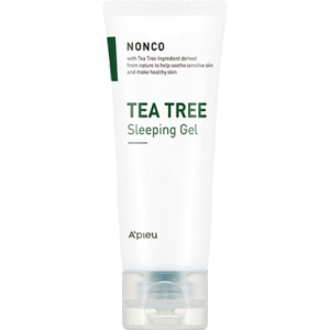 Маска для лица A'pieu Nonco Tea Tree Sleeping Gel с маслом чайного дерева ночная 80 мл (8809581460546) в Полтаве