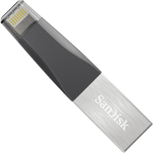 купить SanDisk iXpand Mini 256GB USB 3.0/Lightning Apple (SDIX40N-256G-GN6NE)