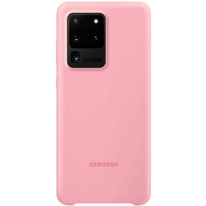 Панель Samsung Silicone Cover Samsung Galaxy S20 Ultra Pink (EF-PG988TPEGRU)