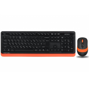 Комплект клавиатура + мышь Wireless A4Tech Bloody FG1010 Orange USB ТОП в Полтаве