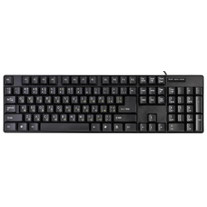 Клавіатура провідна HQ-Tech KB-103 USB Black в Полтаві