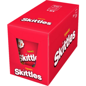 Упаковка драже Skittles Фрукти 95 г x 18 шт (4009900517294) краща модель в Полтаві