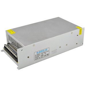 Блок питания ICM S-600-12 12V 50A 600W (металлический) в Полтаве