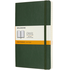 купити Нотатник Moleskine Classic 13 х 21 см 192 сторінки в лінійку Миртовий Зелений М'яка обкладинка (8053853600011)