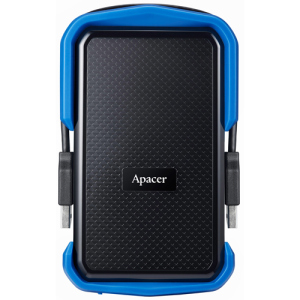 Зовнішній жорсткий диск Apacer USB 2TB AC631 Black/Blue (AP2TBAC631U-1) в Полтаві