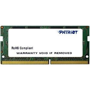 Оперативна пам'ять Patriot SODIMM DDR4-2666 8192MB PC4-21300 Signature Line (PSD48G266681S) ТОП в Полтаві