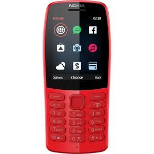 хороша модель Мобільний телефон Nokia 210 Dual Sim Red (16OTRR01A01)