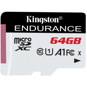 Kingston microSDXC 64GB High Endurance Class 10 UHS-I U1 A1 (SDCE/64GB) в Полтаве