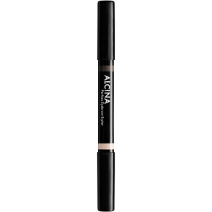 Олівець для брів Alcina Perfect Eyebrow Styler Дуо 020 dark 5 г (4008666654311) краща модель в Полтаві