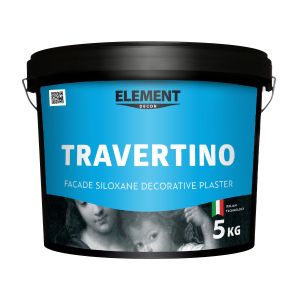 Фасадная декоративная штукатурка TRAVERTINO "ELEMENT DECOR" 5 кг ТОП в Полтаве