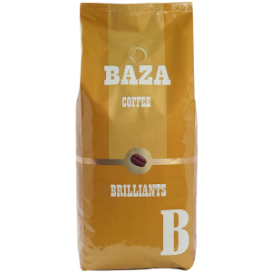 Кофе в зернах Baza Coffee Brilliants "B" 100% Арабика 1 кг (4820215240017) рейтинг