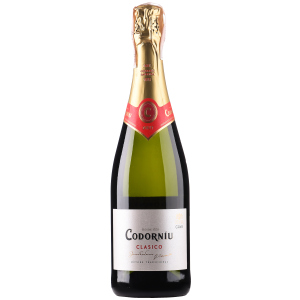 Вино ігристе Codorniu Cava Clasico Brut біле брют 0.75 л 11.5% (8410013381010) краща модель в Полтаві