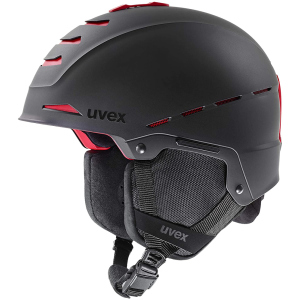 Шлем горнолыжный Uvex Legend Pro р 59-62 Black-red Mat (4043197328317)