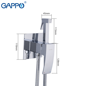 Змішувач для гігієнічного душу Gappo Jacob G7207-1 краща модель в Полтаві