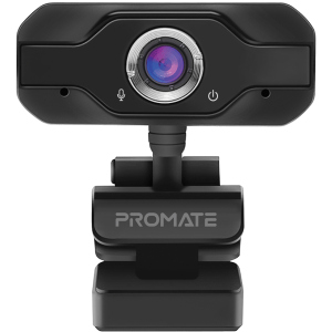 Веб-камера Promate ProCam-1 FullHD USB Black (procam-1.black) краща модель в Полтаві