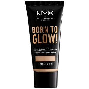 Тональна основа NYX Professional Makeup Born to Glow з натуральним сяючим фінішом 02 Alabaster 30 мл (800897190309) ТОП в Полтаві