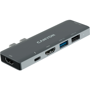 Хаб Canyon для MacBook 7-1: USB-C Power Delivery 100 Вт (CNS-TDS05B) в Полтаві