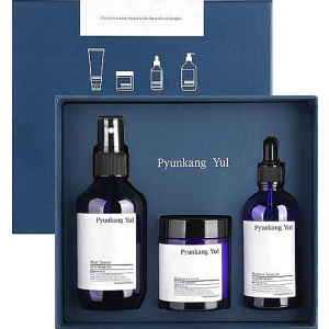 Набір Pyunkang Yul Set Тонер-міст Mist Toner 200 мл + Ампула Moisture Ampoule 100 мл + Крем Moisture Cream 100 мл (8809486680414) ТОП в Полтаві