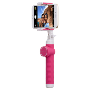 Селфи-монопод Momax Selfie Hero Bluetooth Selfie Pod 100cm Pink лучшая модель в Полтаве