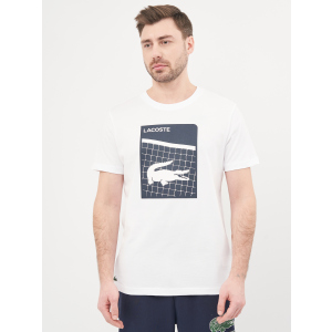 Футболка Lacoste TH9654-001 S (T3) White (3665926042793) в Полтаві