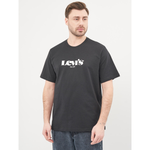 Футболка Levi's SS Relaxed Fit Tee Mv SSnl Logo Caviar 16143-0084 S (5400898765718) лучшая модель в Полтаве