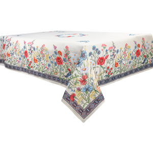 Скатертина Lefard Home Textile Chamomille 140х140 см (732-010) краща модель в Полтаві