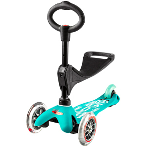 Самокат Micro Mini 3 in 1 Deluxe Aqua (MMD011) ТОП в Полтаве