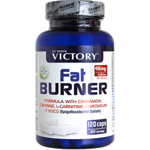 Жироспалювач Weider Victory Fat Burner 120 капсул (8414192305591) краща модель в Полтаві