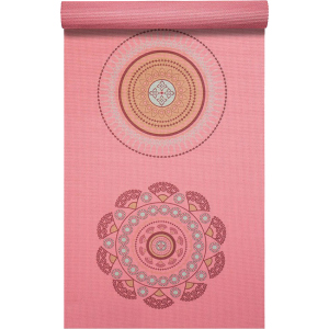 хороша модель Дизайнерський килимок для йоги ProSource Satya Yoga Mat 183 х 61 см 5 мм Рожевий (ps-1926-satya)