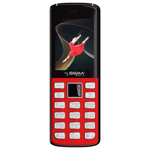 Мобильный телефон Sigma mobile X-style 24 ONYX Red (4827798324622)