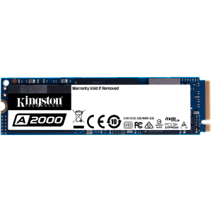 хорошая модель Kingston A2000 1TB NVMe M.2 2280 PCIe 3.0 x4 3D NAND TLC (SA2000M8/1000G)