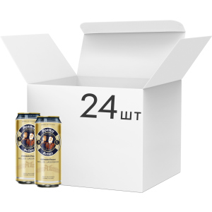 Упаковка пива Apostel Helles Lager светлое фильтрованное 5% 0.5 л х 24 шт (4054500101138) ТОП в Полтаве