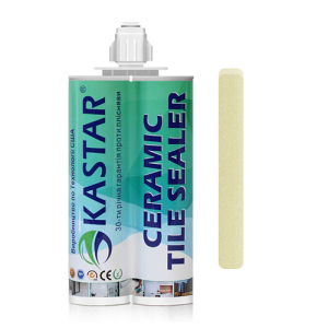 Двухкомпонентная эпоксидная фуга затирка Kastar Ceramic Tile Sealant Pearl Gold/Бежевый, 400мл. ТОП в Полтаве