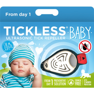 Ультразвуковий пристрій від кліщів Tickless Baby Beige (5999566450006) краща модель в Полтаві