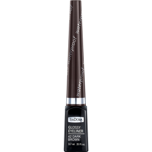 Підводка для очей Isadora Glossy Eyeliner 42 dark brown 3.7 мл 97317851128429) краща модель в Полтаві